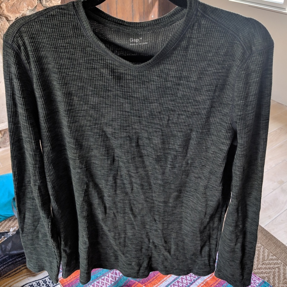 greenish longsleeve